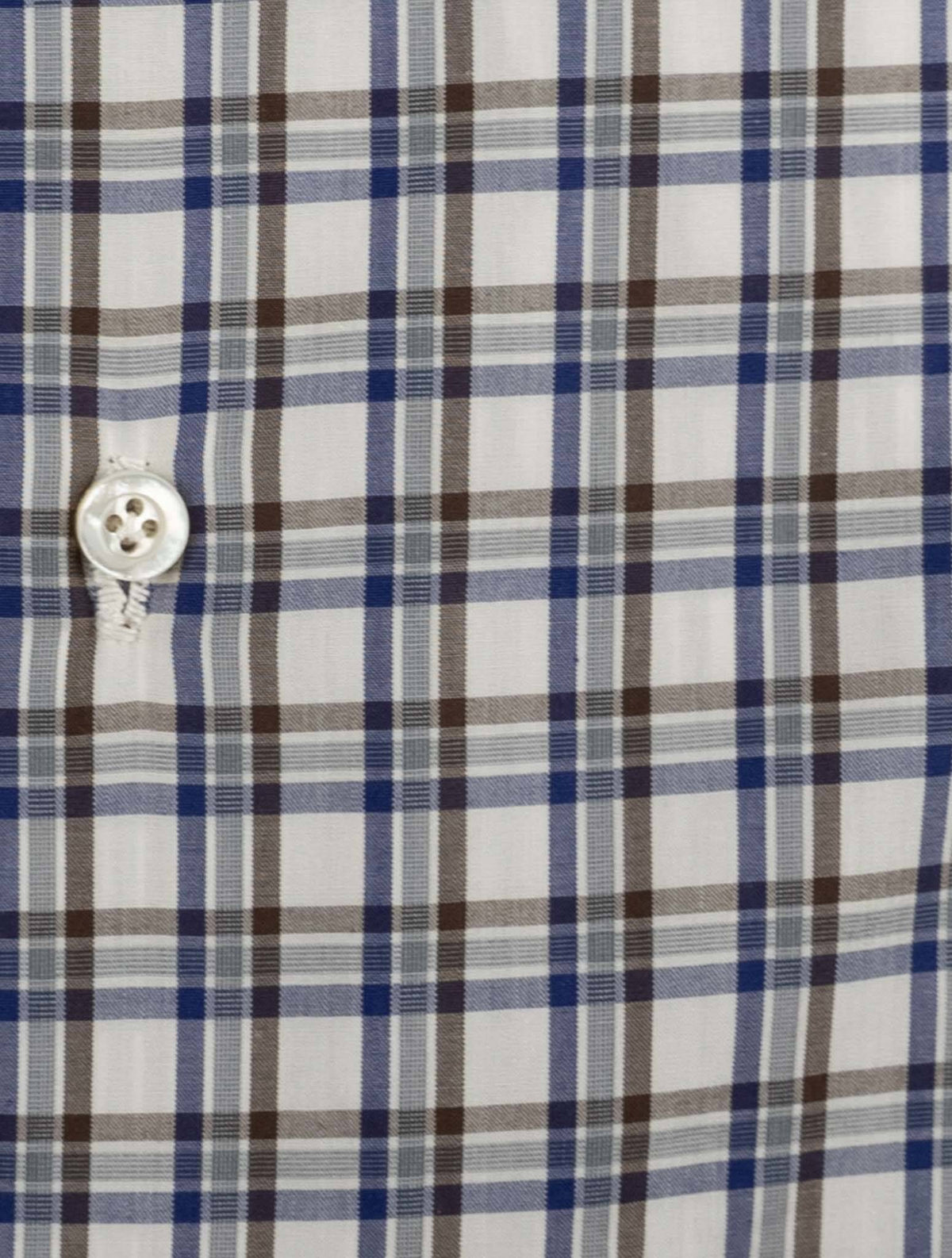 Isaia Multicolor Cotton Shirt