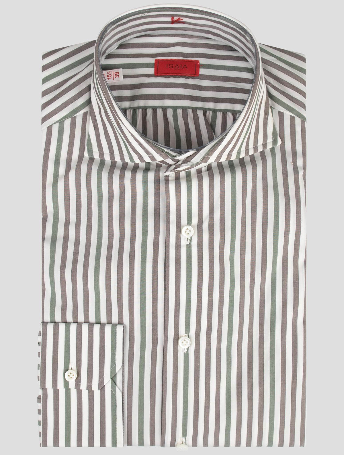 Isaia Multicolor Cotton Shirt