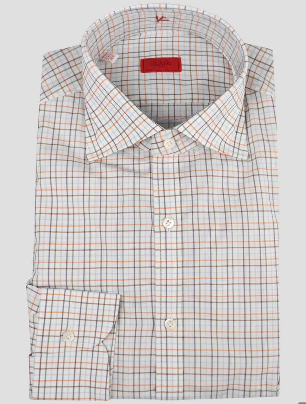 Isaia Isaia Multicolor Cotton Shirt Multicolor 000