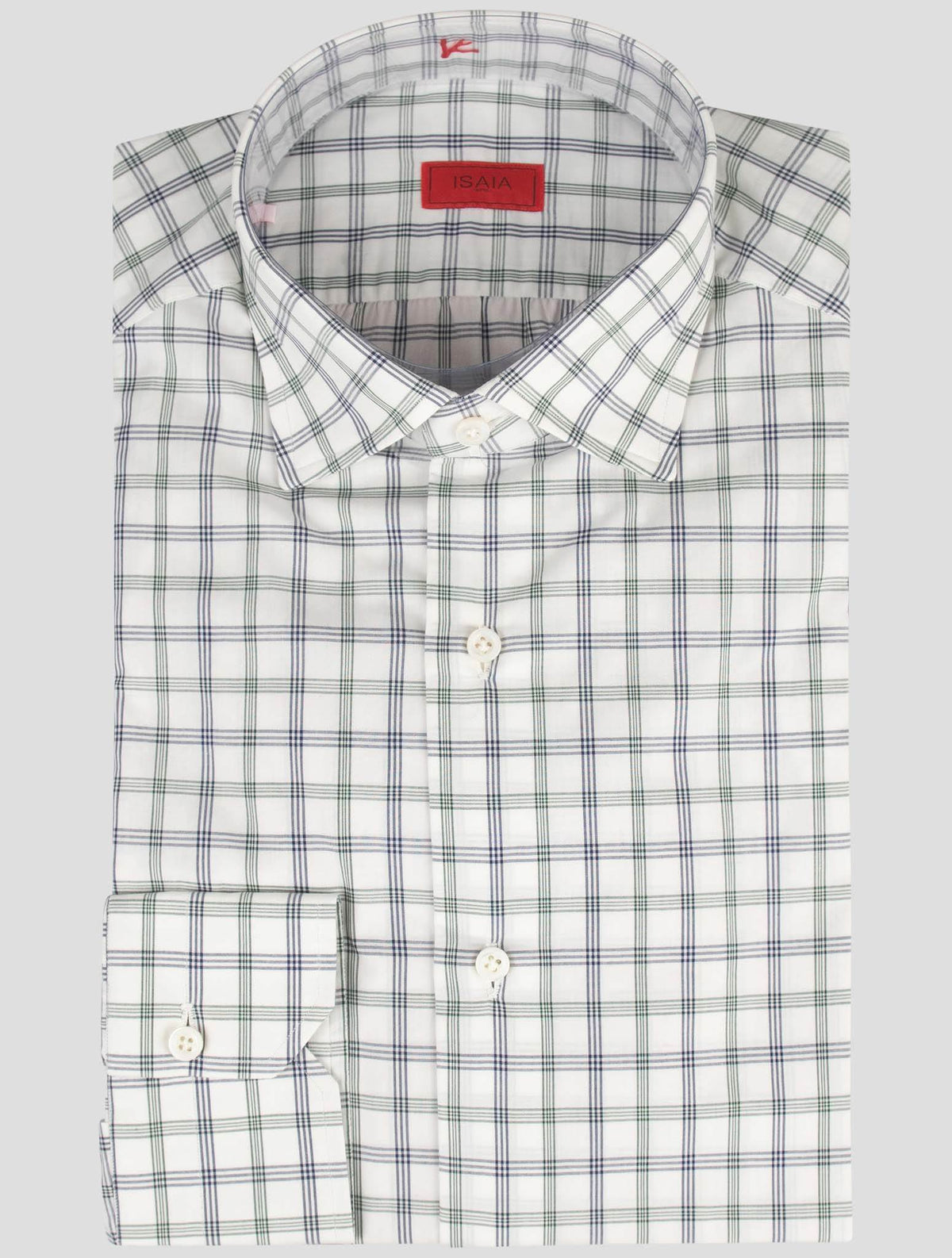 Isaia Multicolor Cotton Shirt