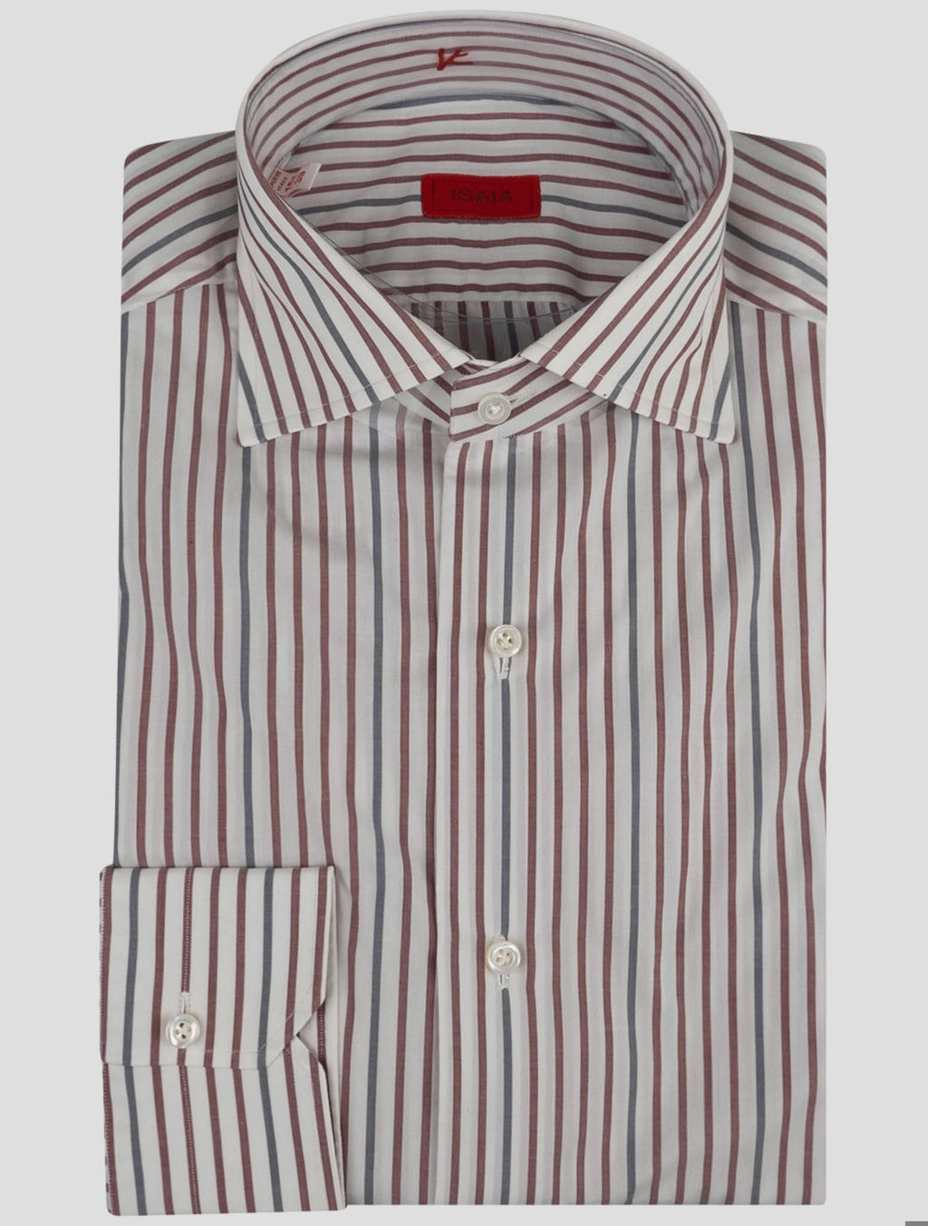 Isaia Multicolor Cotton Shirt