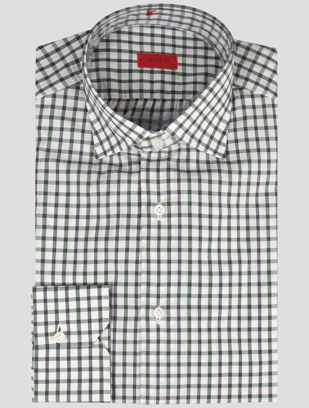 Isaia Multicolor Cotton Shirt