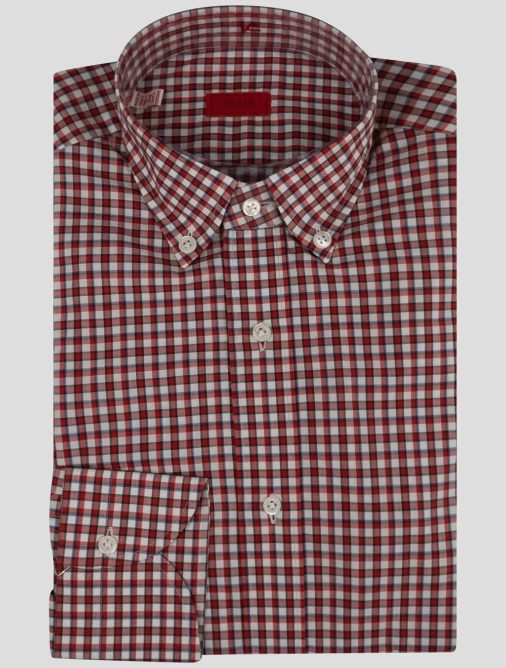 Isaia Multicolor Cotton Shirt