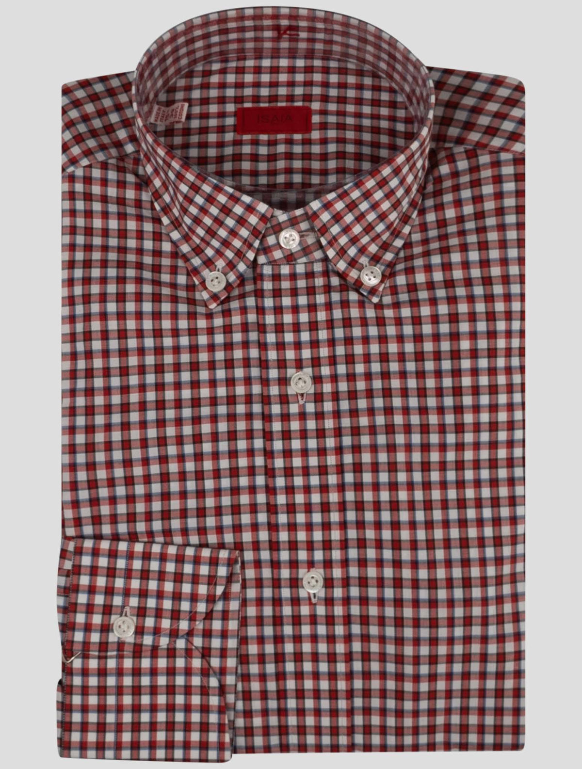 Isaia Multicolor Cotton Shirt