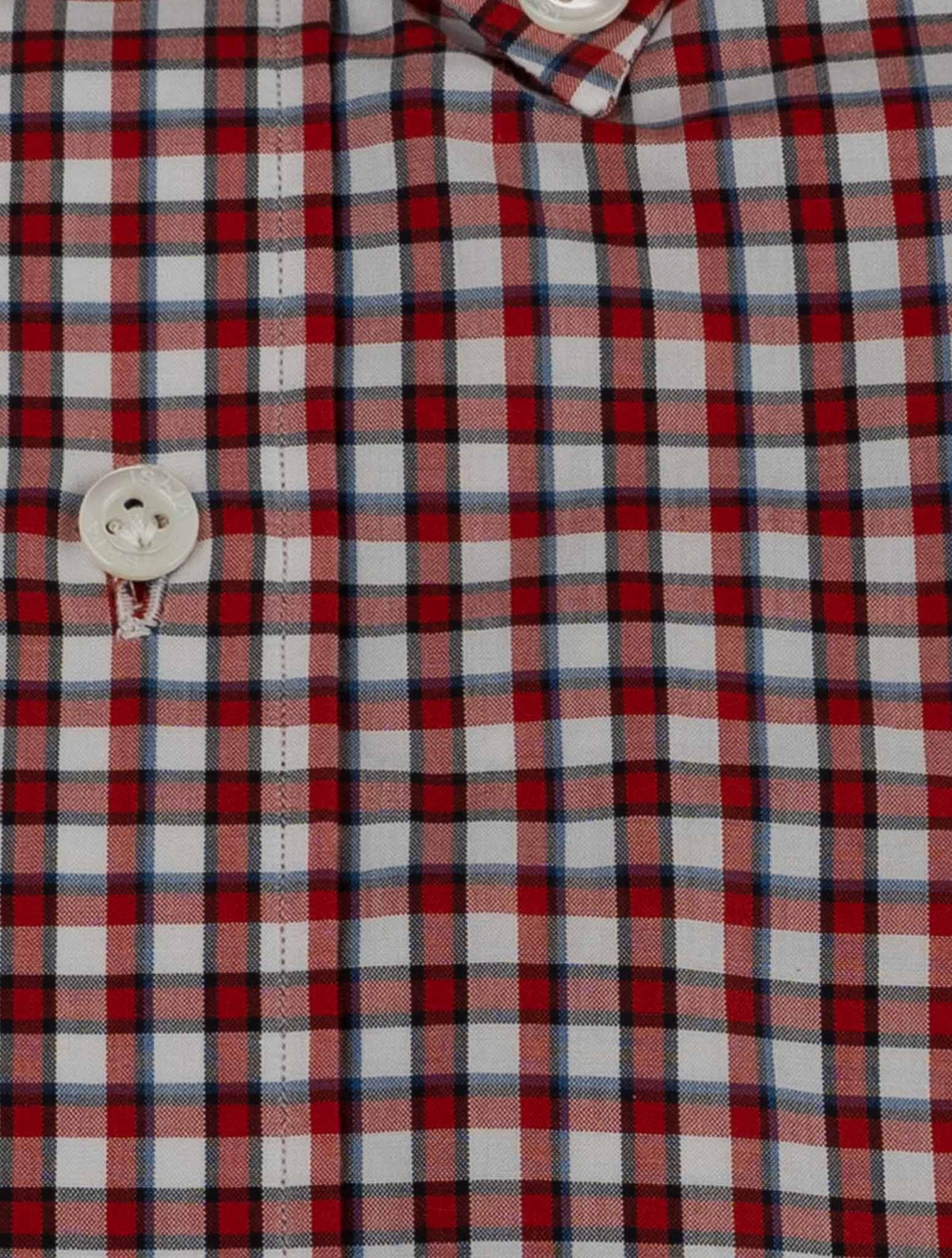 Isaia Multicolor Cotton Shirt