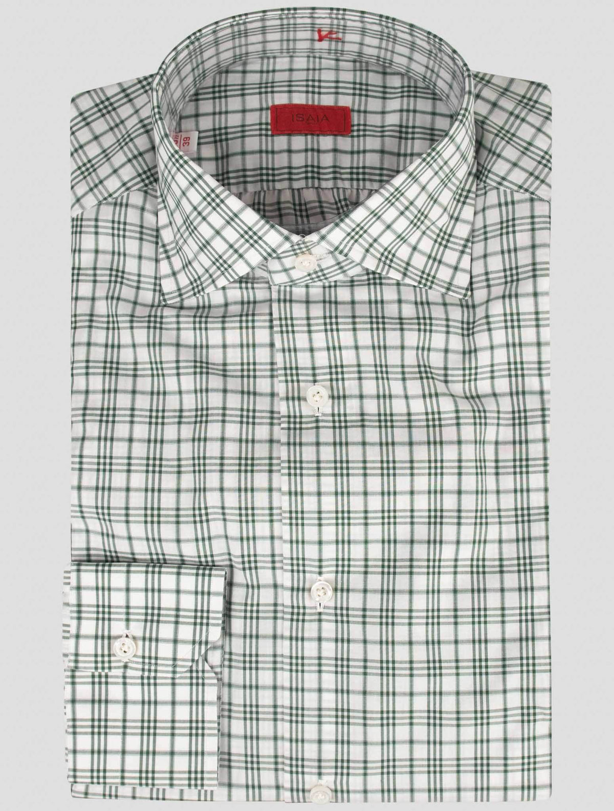 Isaia Multicolor Cotton Shirt