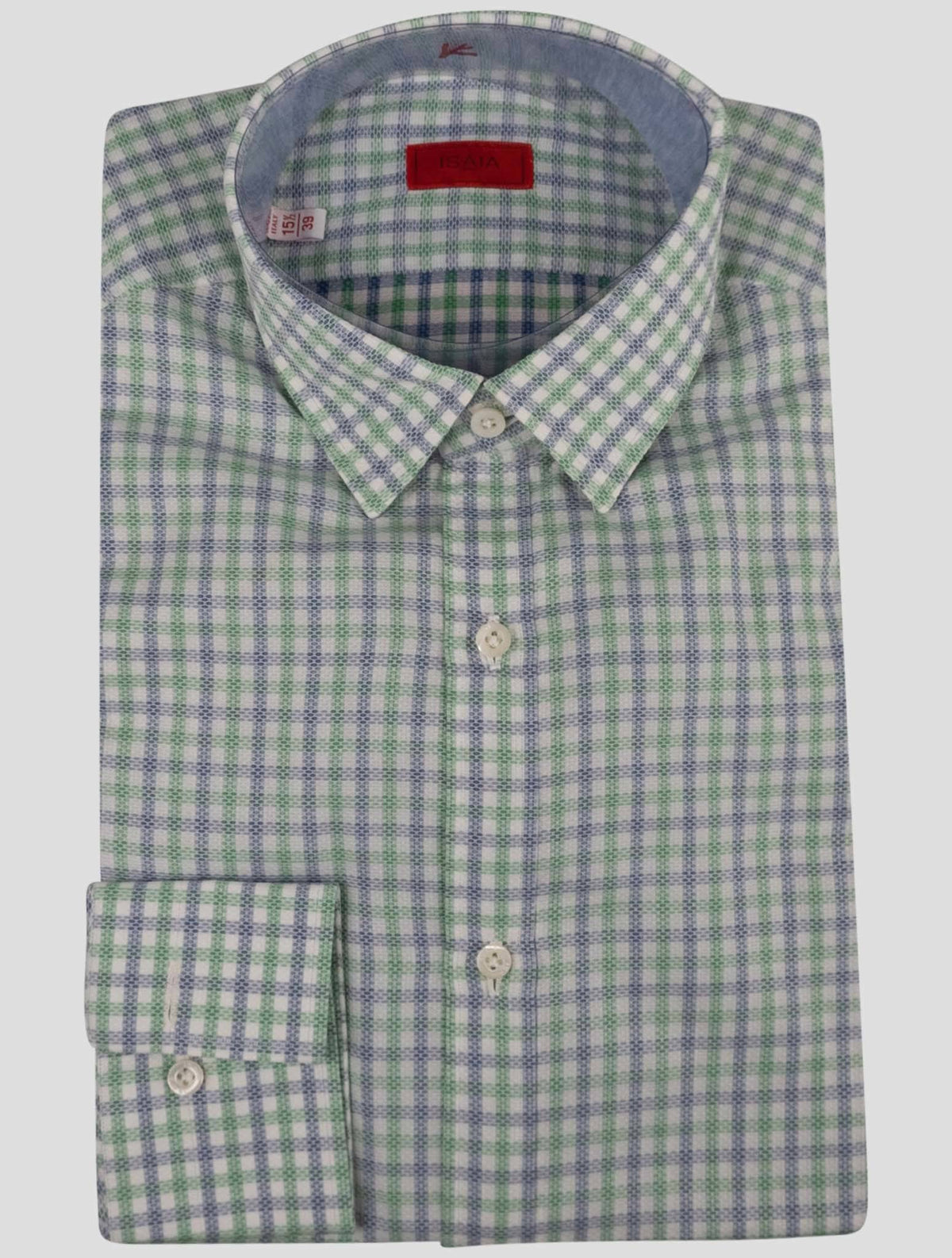 Isaia Multicolor Cotton Shirt