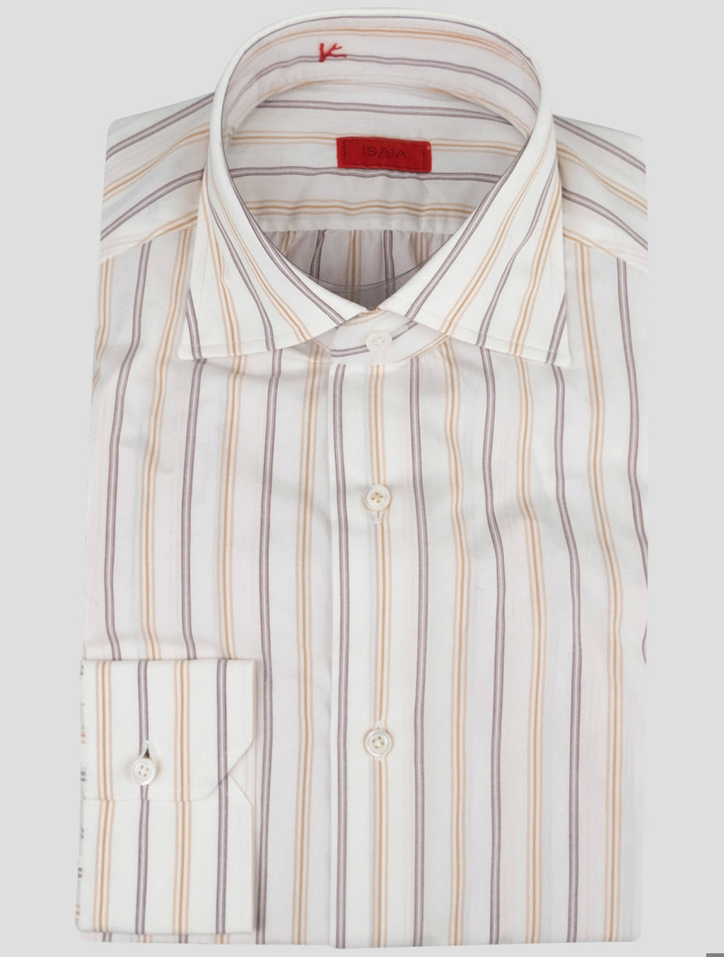 Isaia Multicolor Cotton Shirt