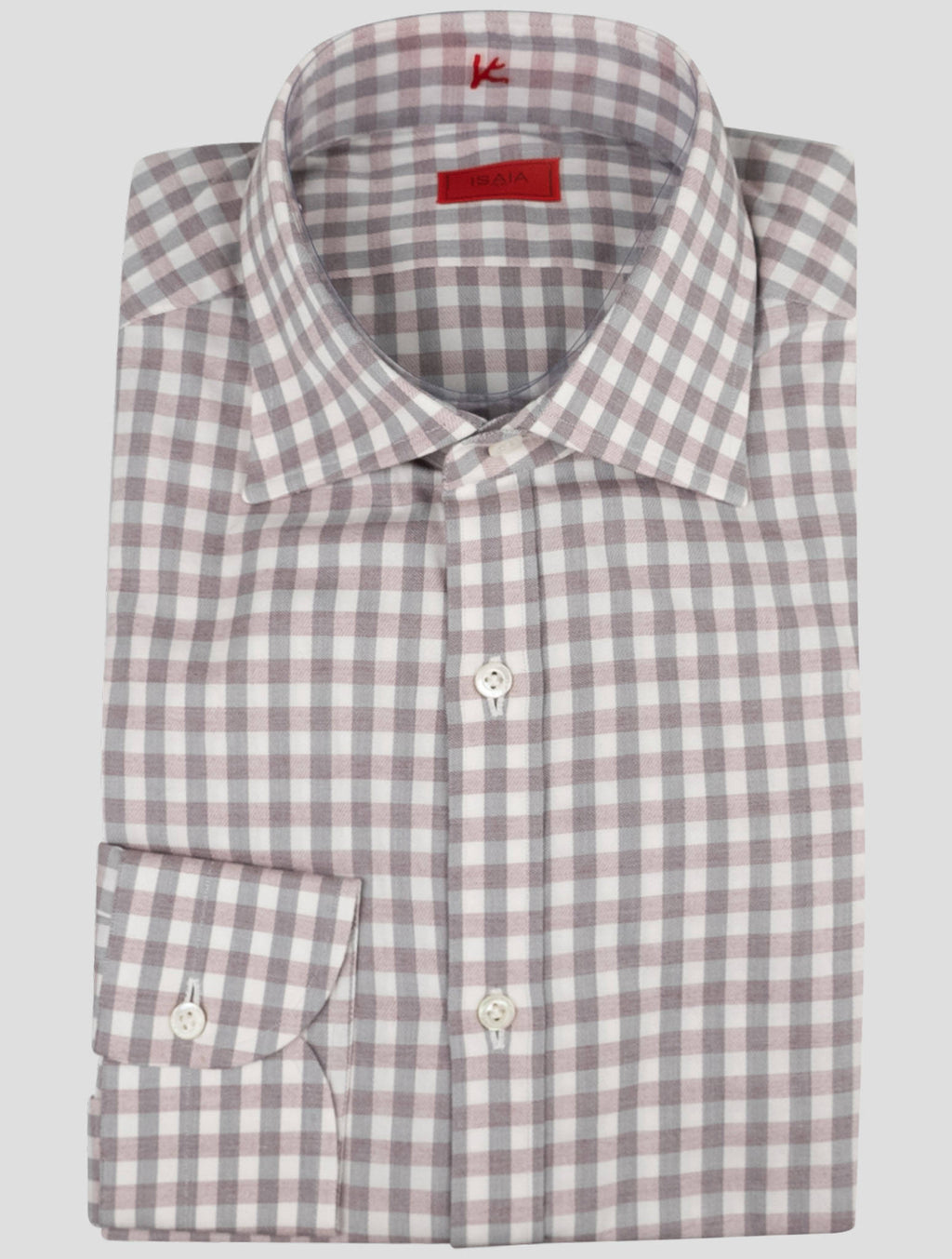 Isaia Multicolor Cotton Shirt