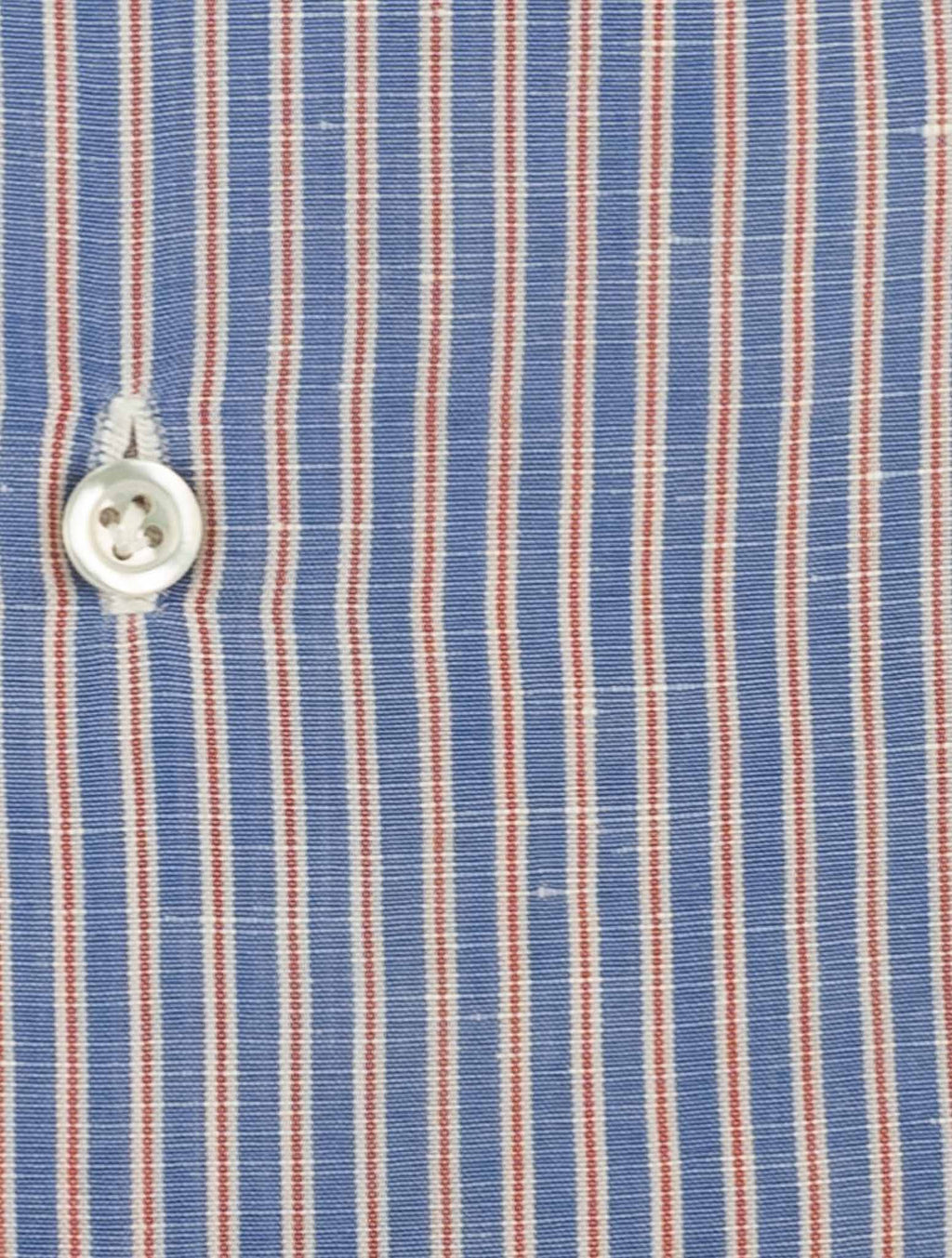 Isaia Multicolor Cotton Linen Shirt