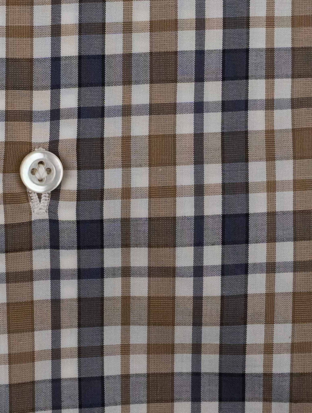 Isaia Multicolor Cotton Shirt