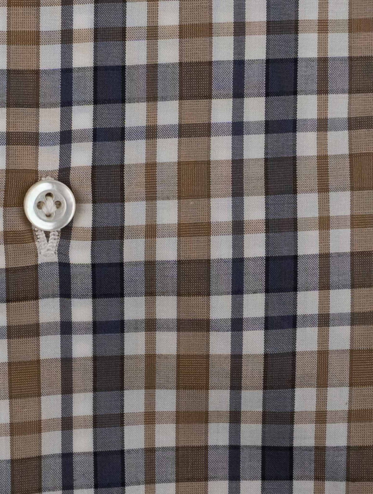 Isaia Multicolor Cotton Shirt