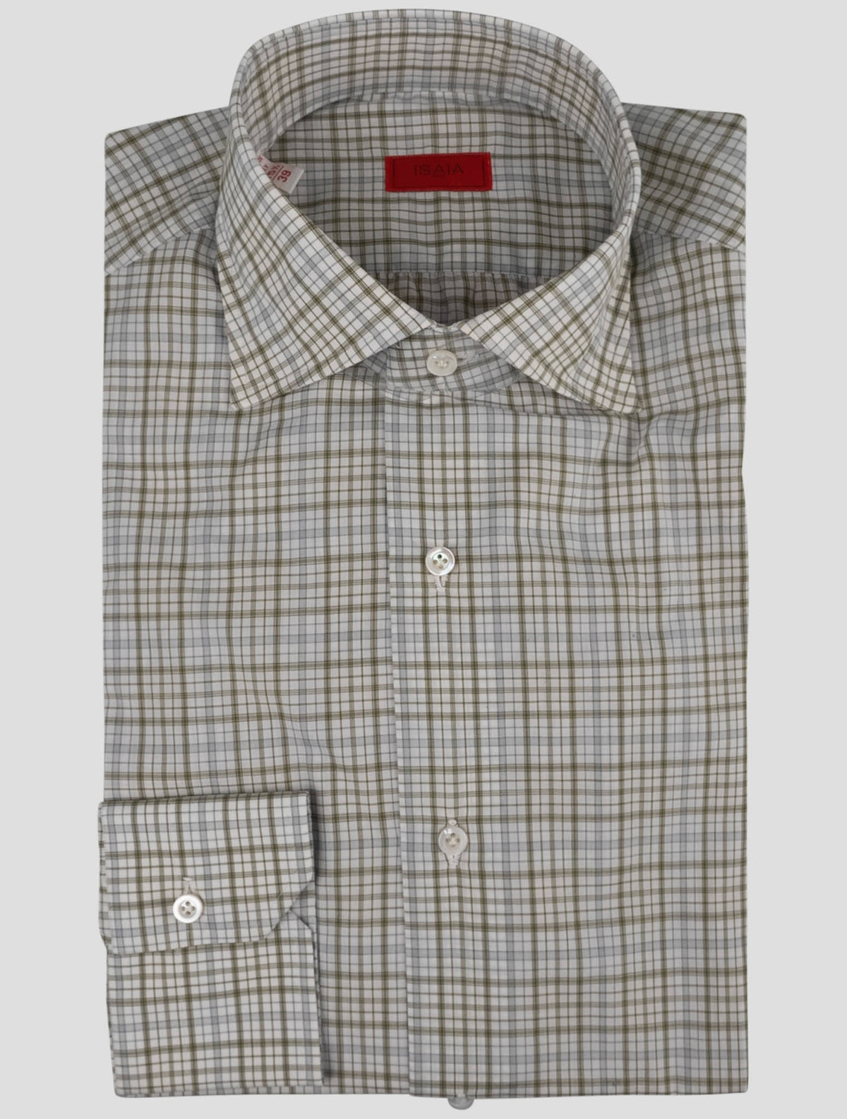 Isaia Multicolor Cotton Shirt