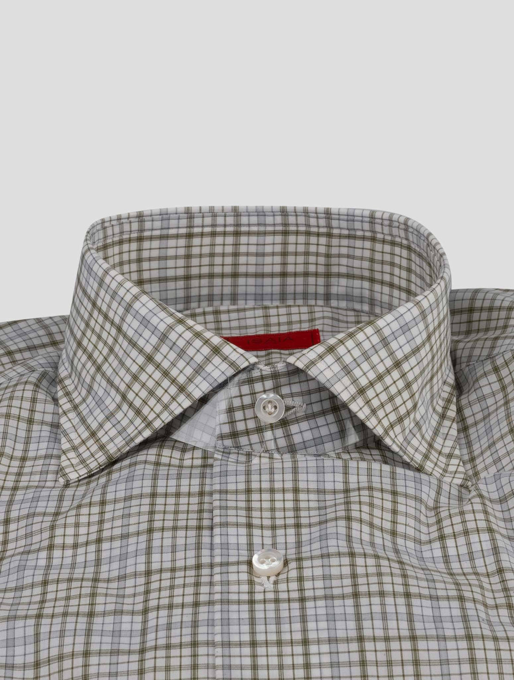 Isaia Isaia Multicolor Cotton Shirt Multicolor 001