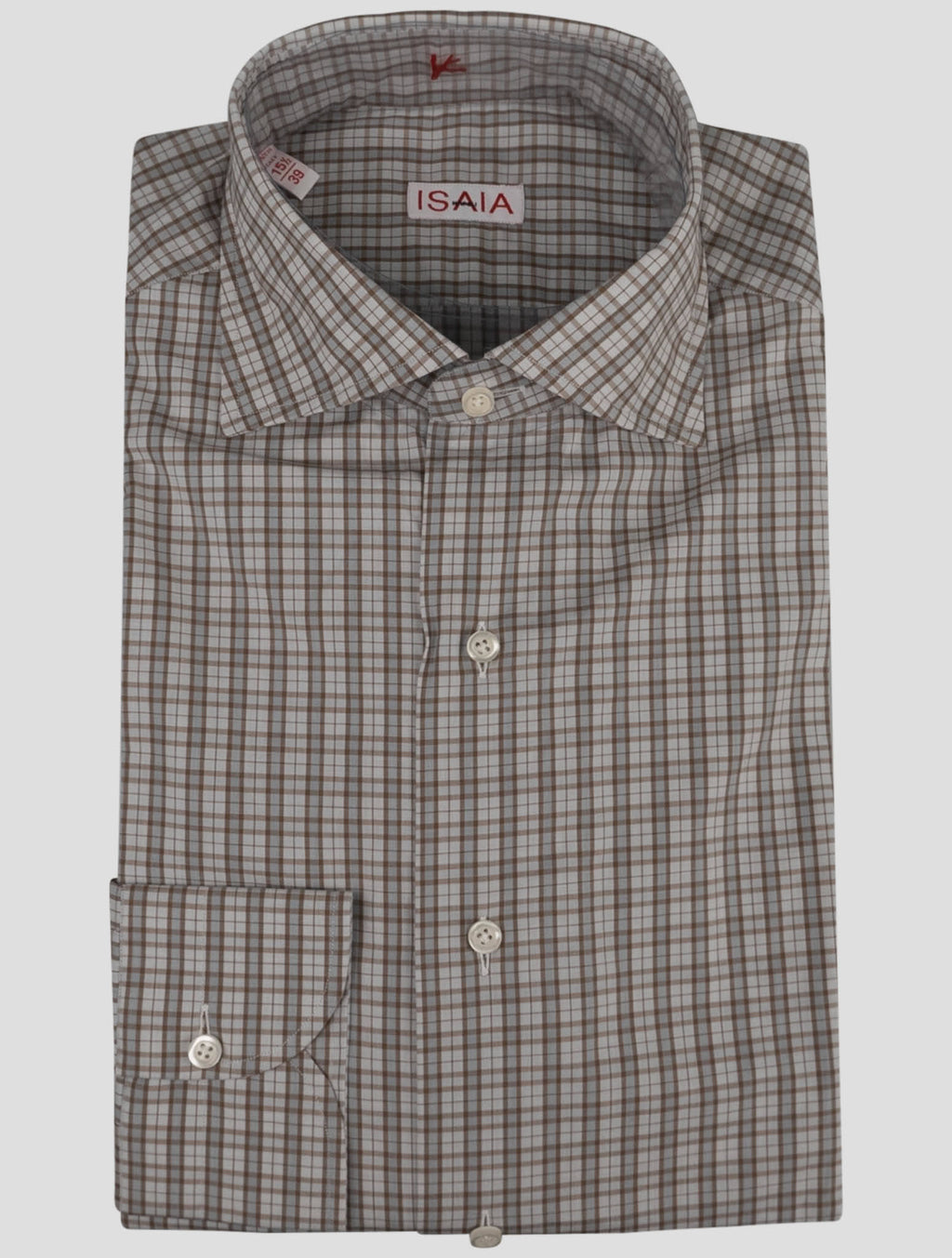 Isaia Multicolor Cotton Shirt