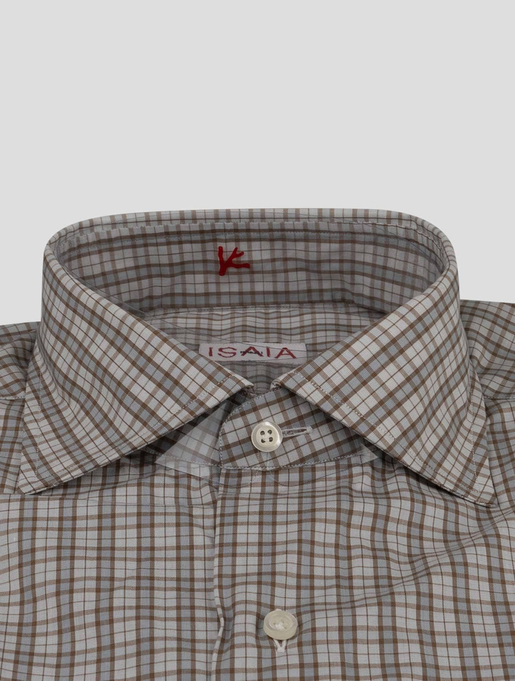 Isaia Isaia Multicolor Cotton Shirt Multicolor 001