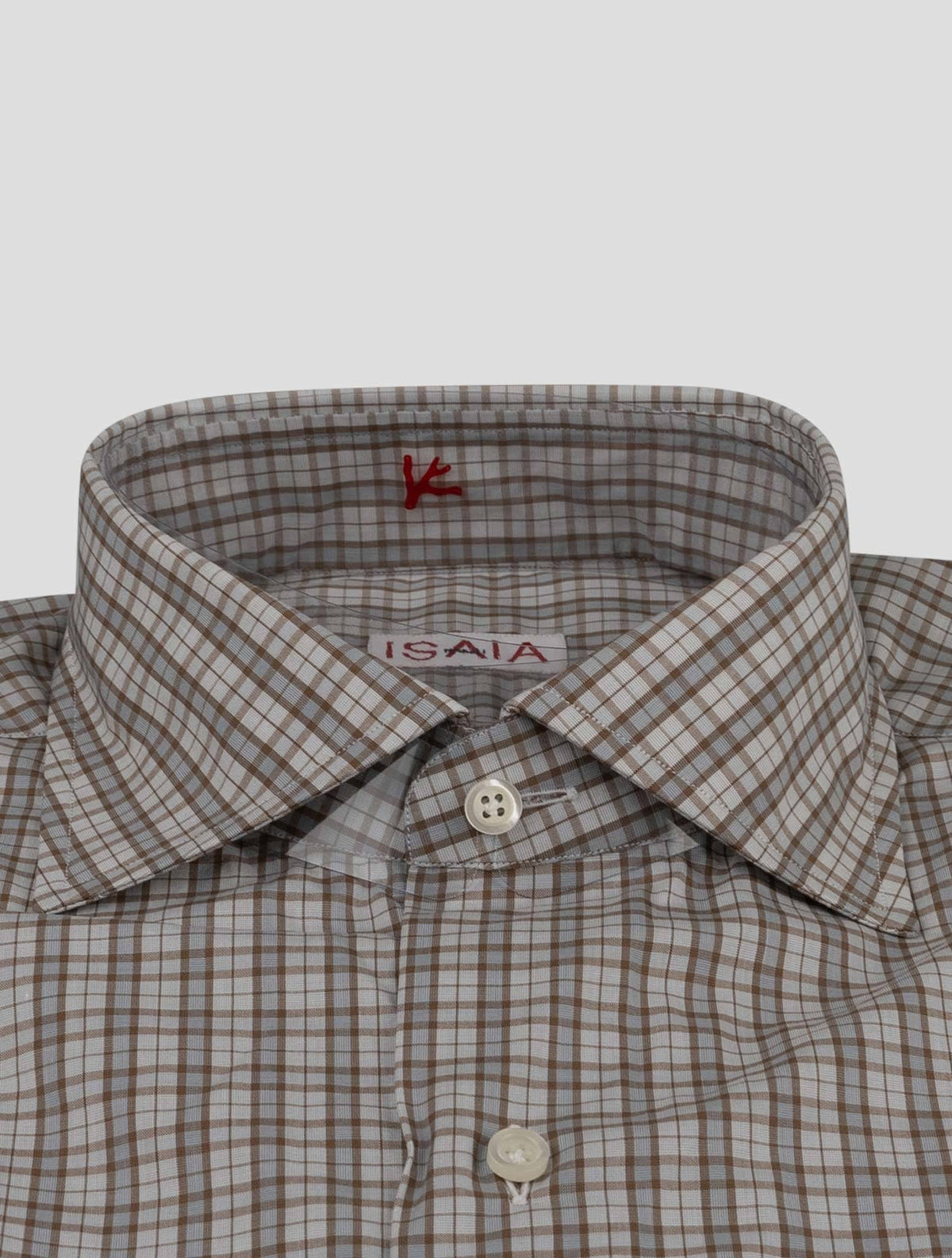 Isaia Isaia Multicolor Cotton Shirt Multicolor 001