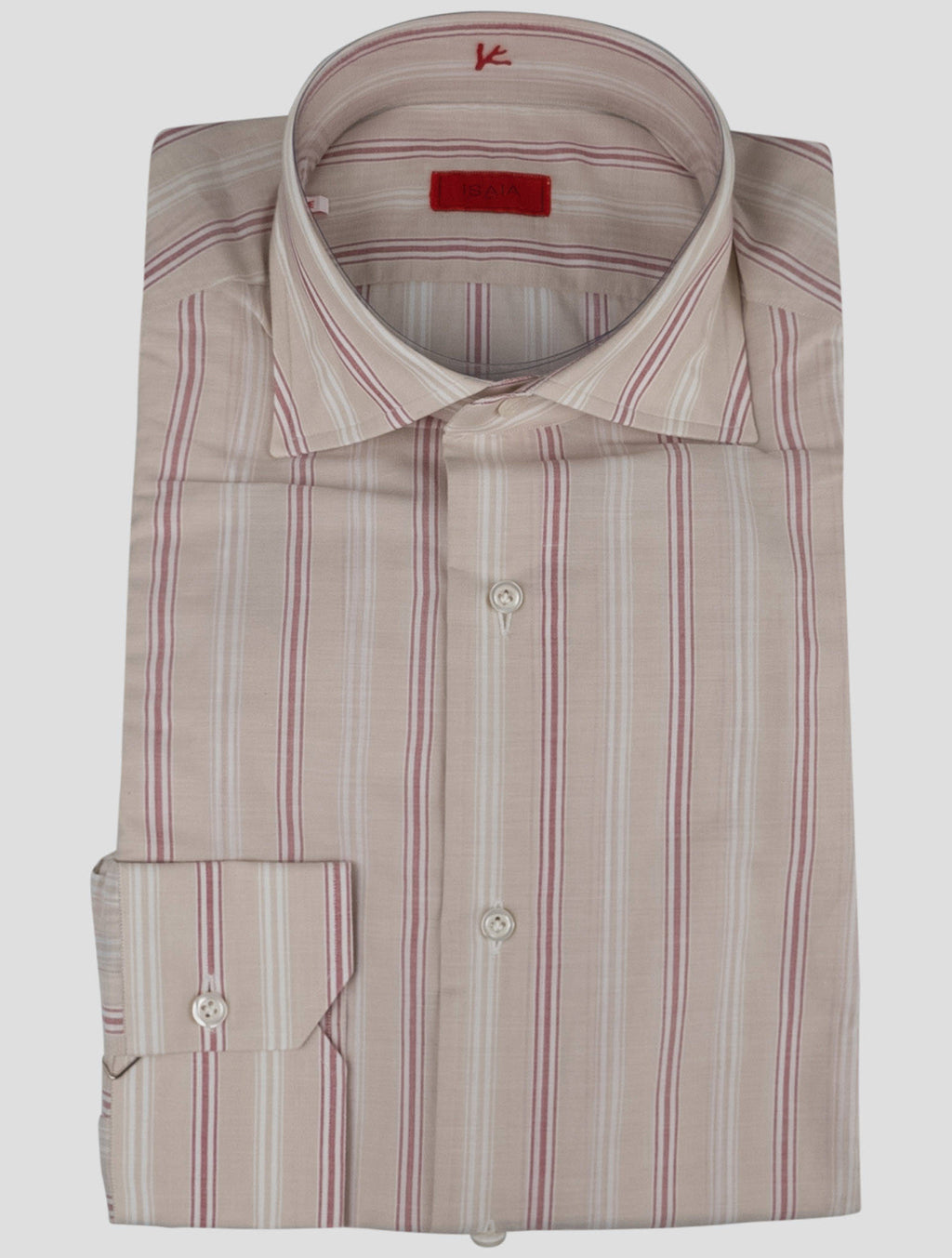 Isaia Multicolor Cotton Shirt