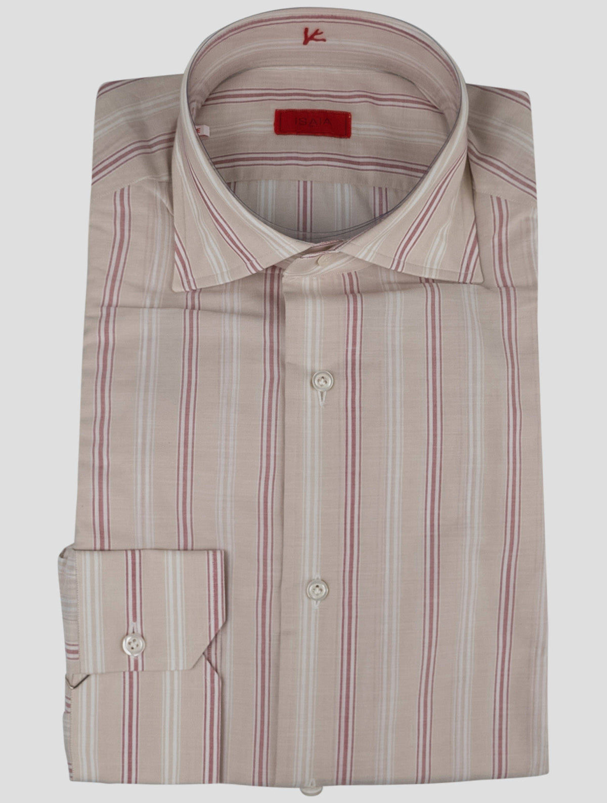 Isaia Multicolor Cotton Shirt