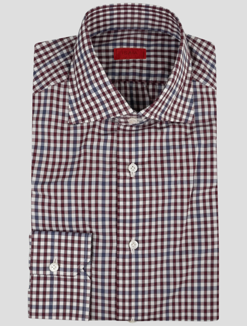 Isaia Multicolor Cotton Shirt
