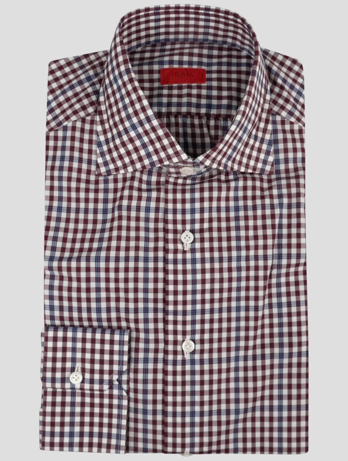 Isaia Multicolor Cotton Shirt