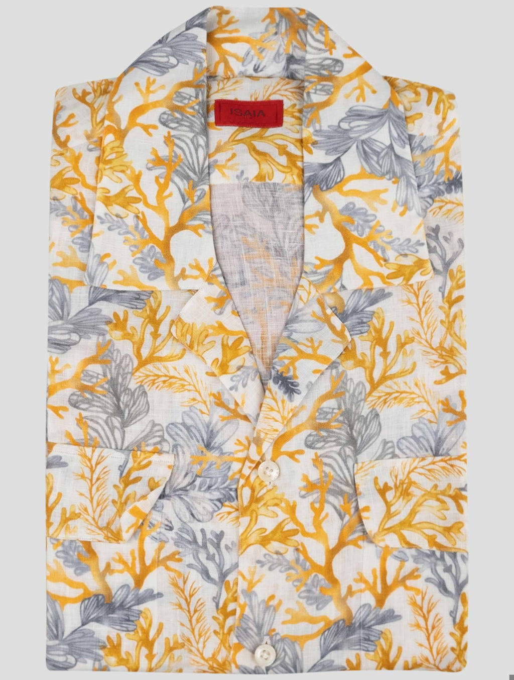 Isaia Multicolor Cotton Shirt