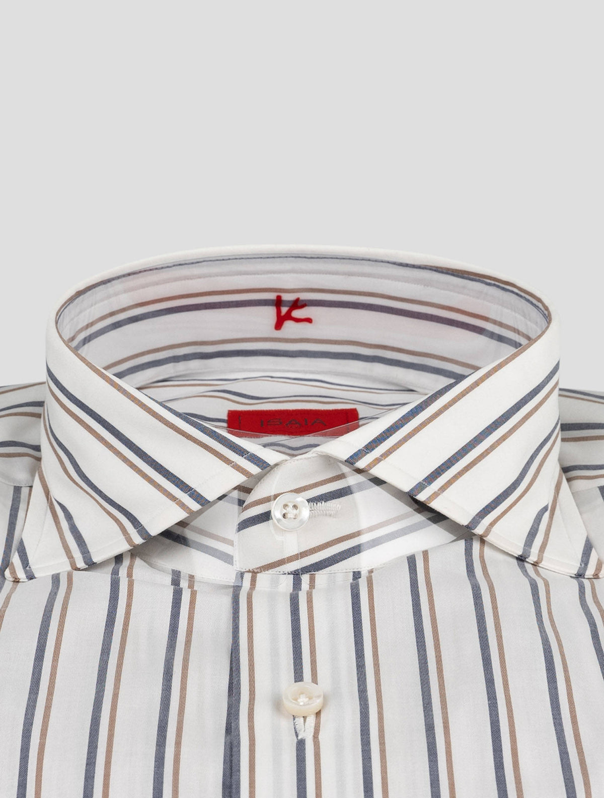 Isaia Isaia Multicolor Cotton Shirt Multicolor 001