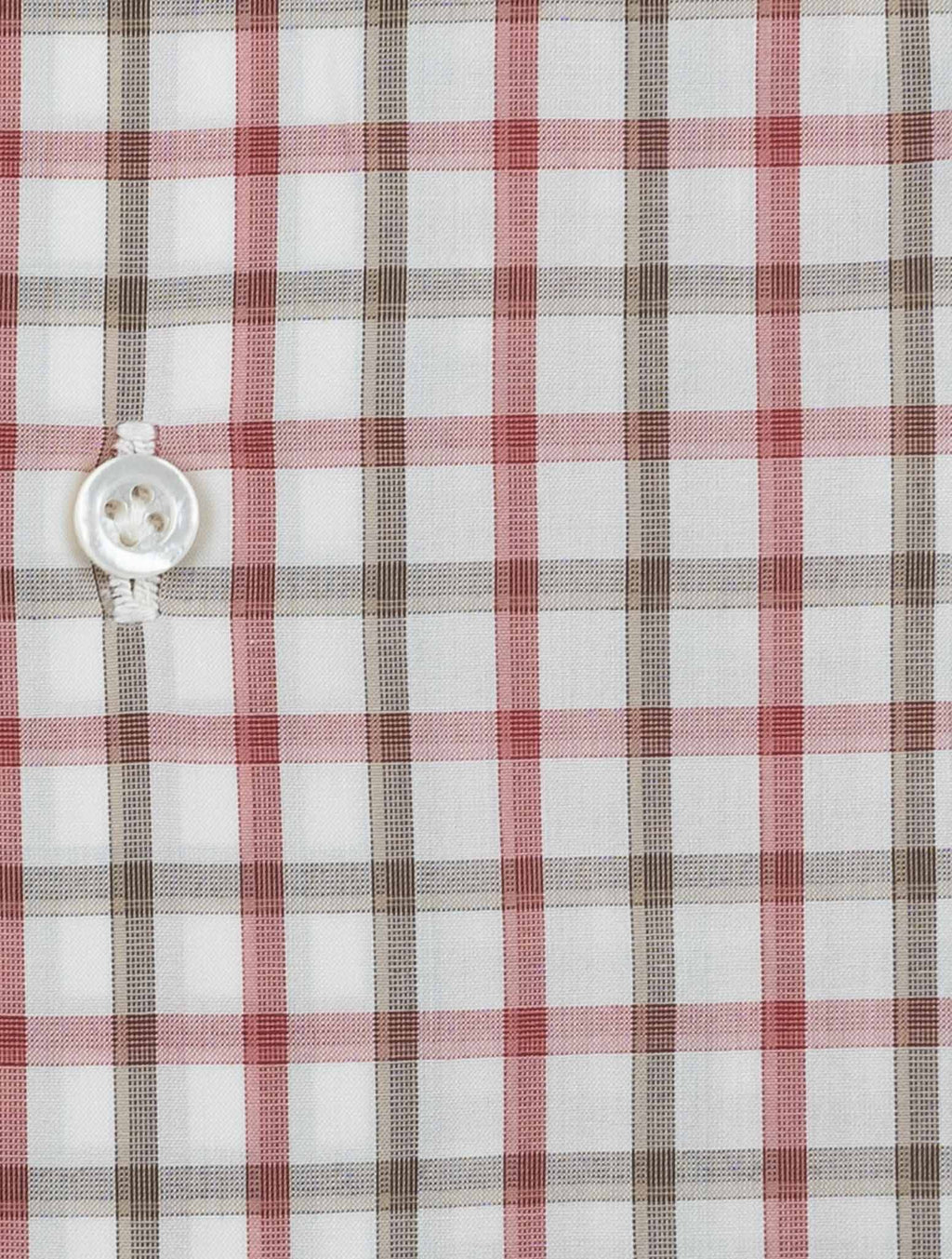 Isaia Multicolor Cotton Shirt
