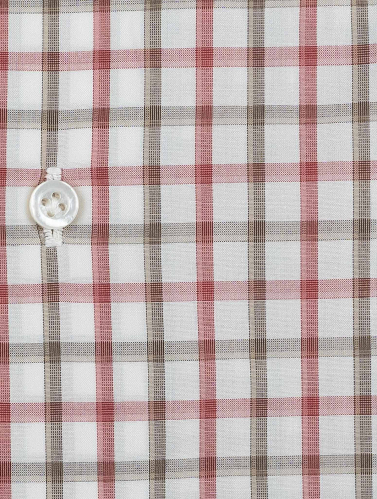Isaia Multicolor Cotton Shirt