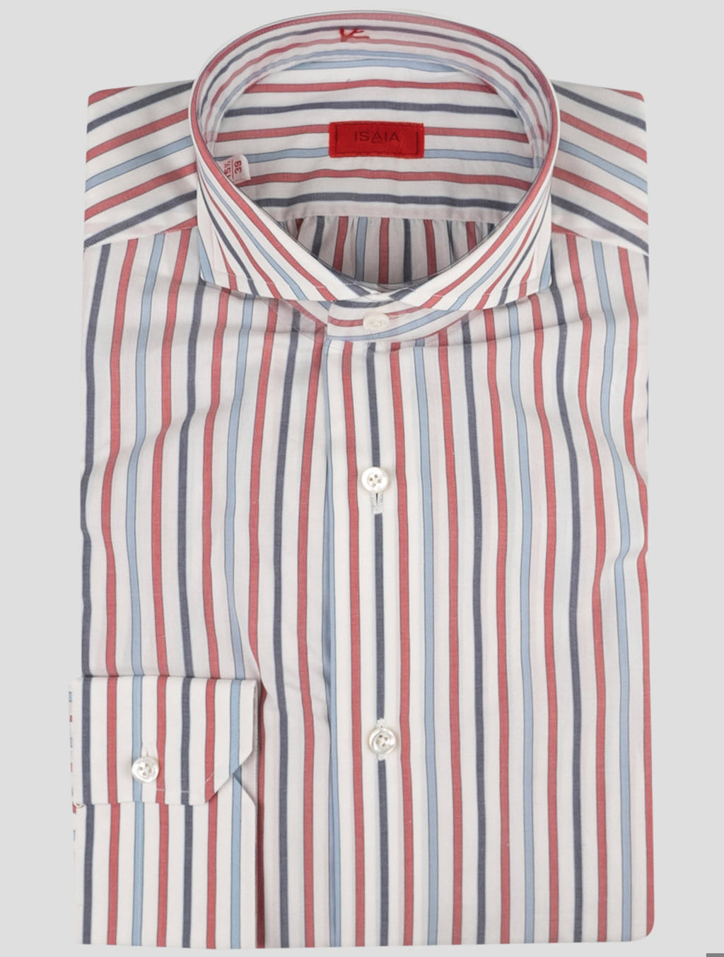Isaia Multicolor Cotton Shirt