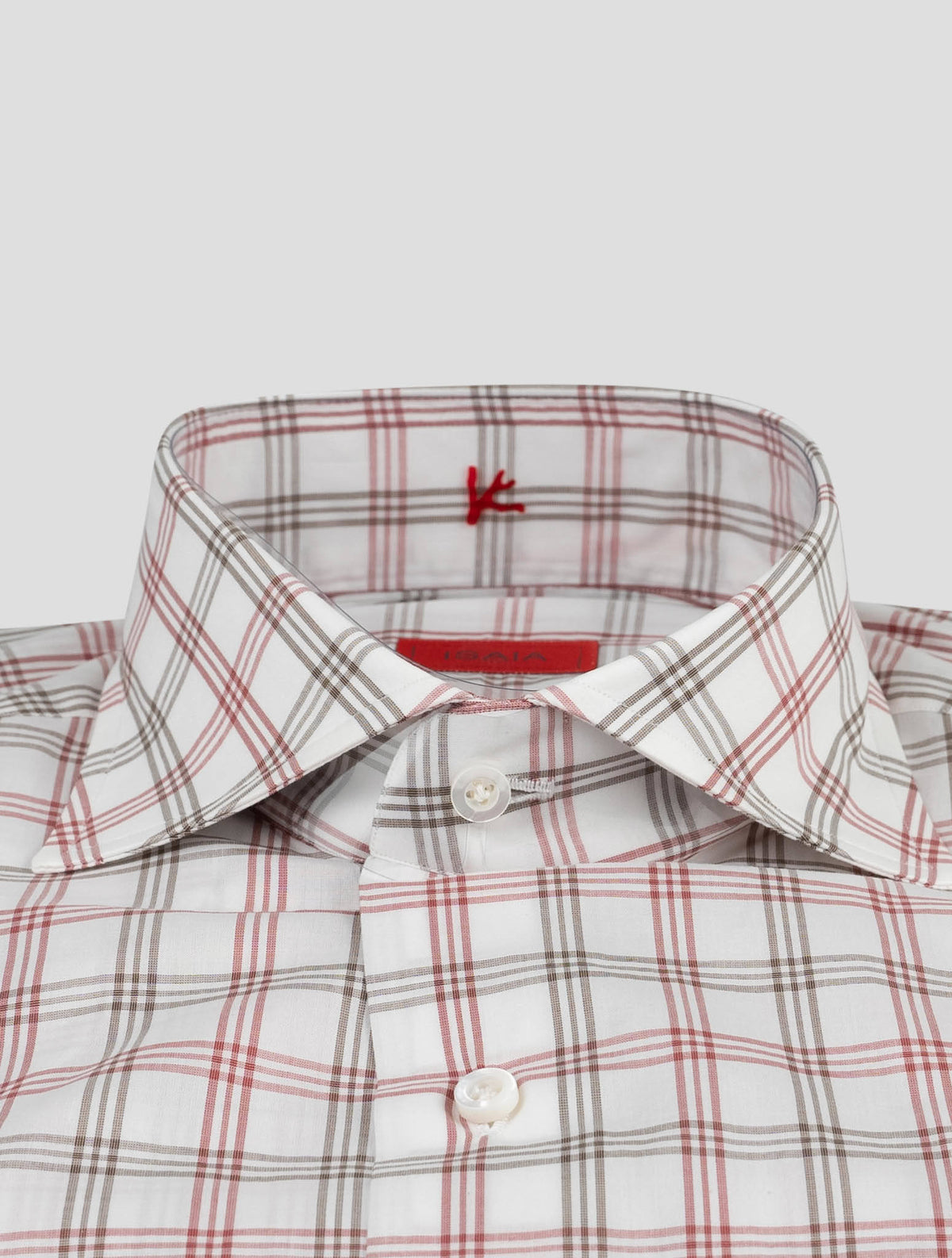 Isaia Isaia Multicolor Cotton Shirt Multicolor 001