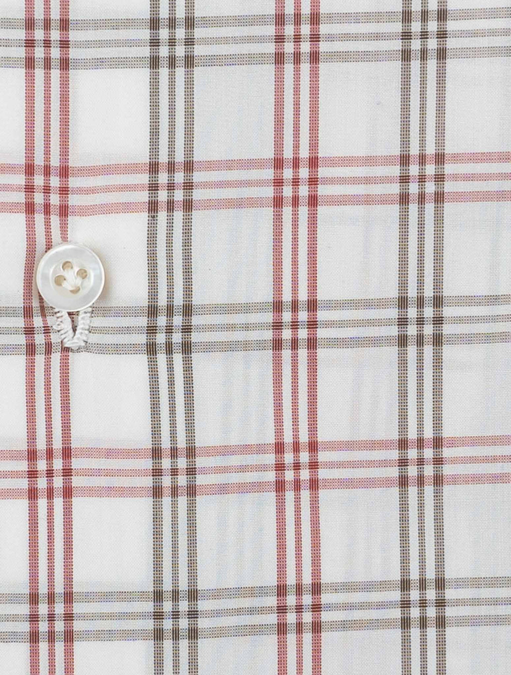 Isaia Multicolor Cotton Shirt