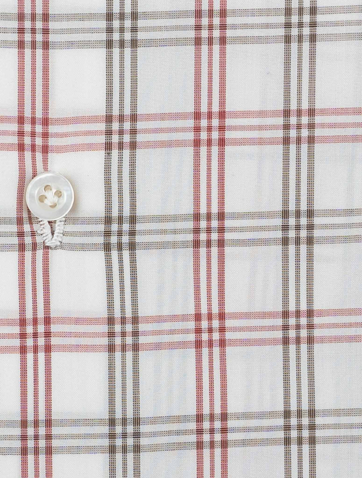 Isaia Multicolor Cotton Shirt