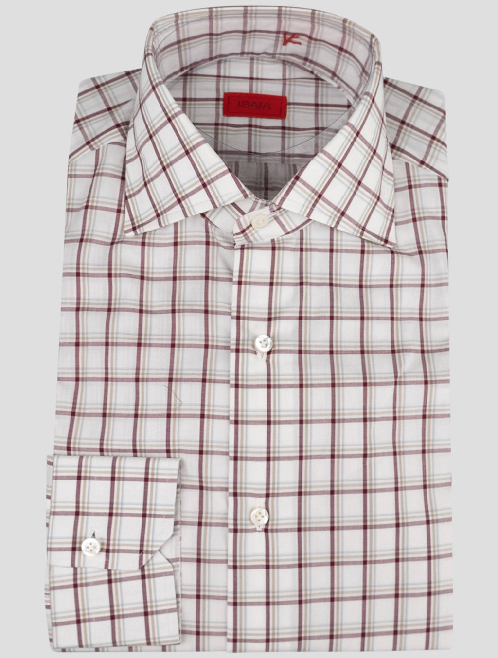 Isaia Multicolor Cotton Shirt