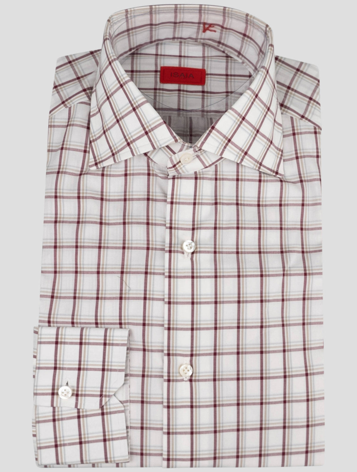 Isaia Multicolor Cotton Shirt