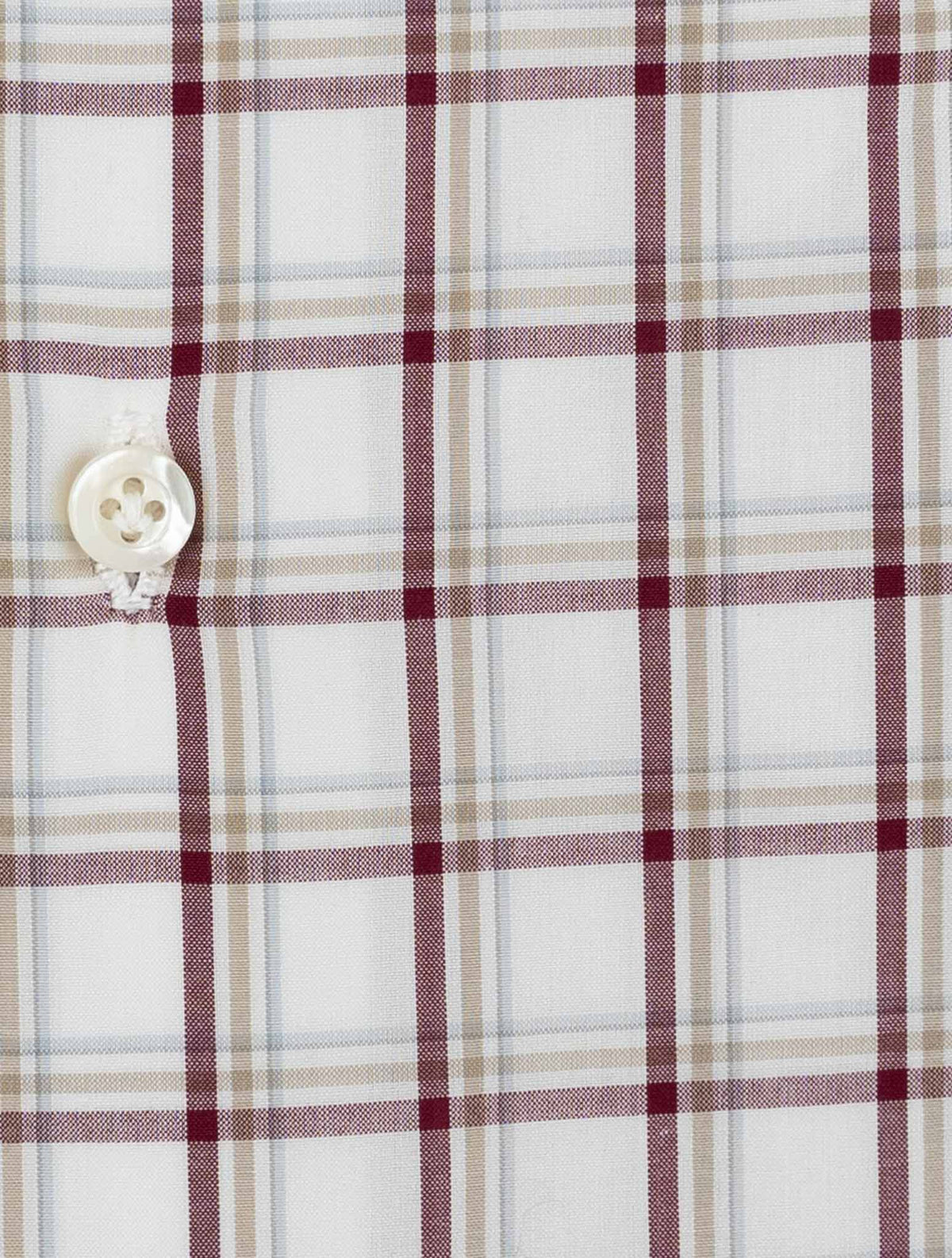 Isaia Multicolor Cotton Shirt