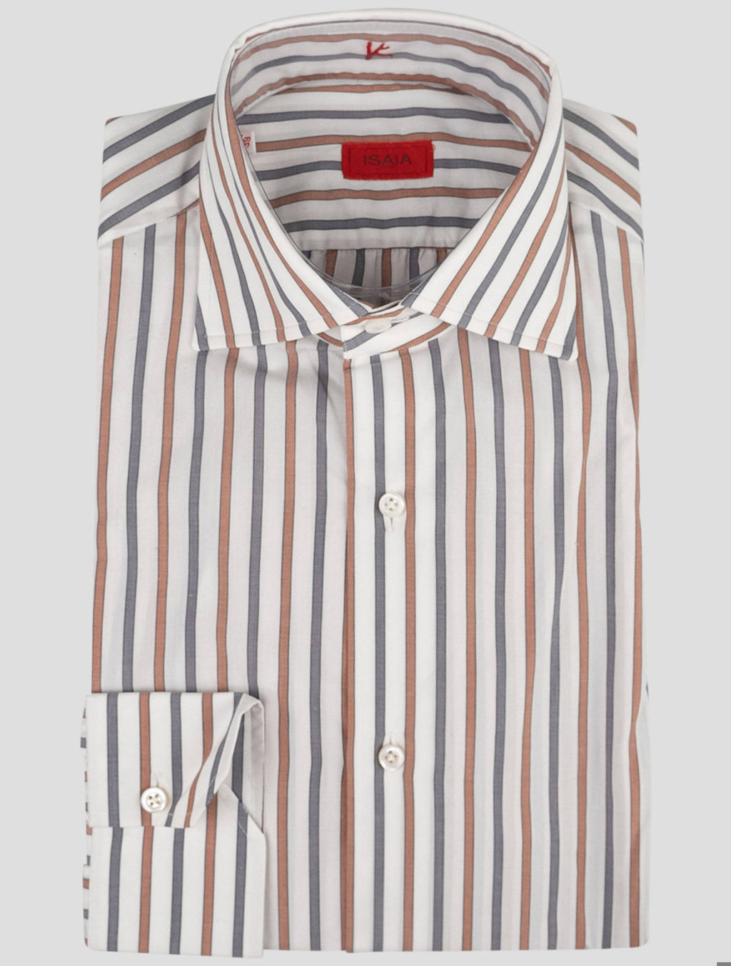 Isaia Multicolor Cotton Shirt