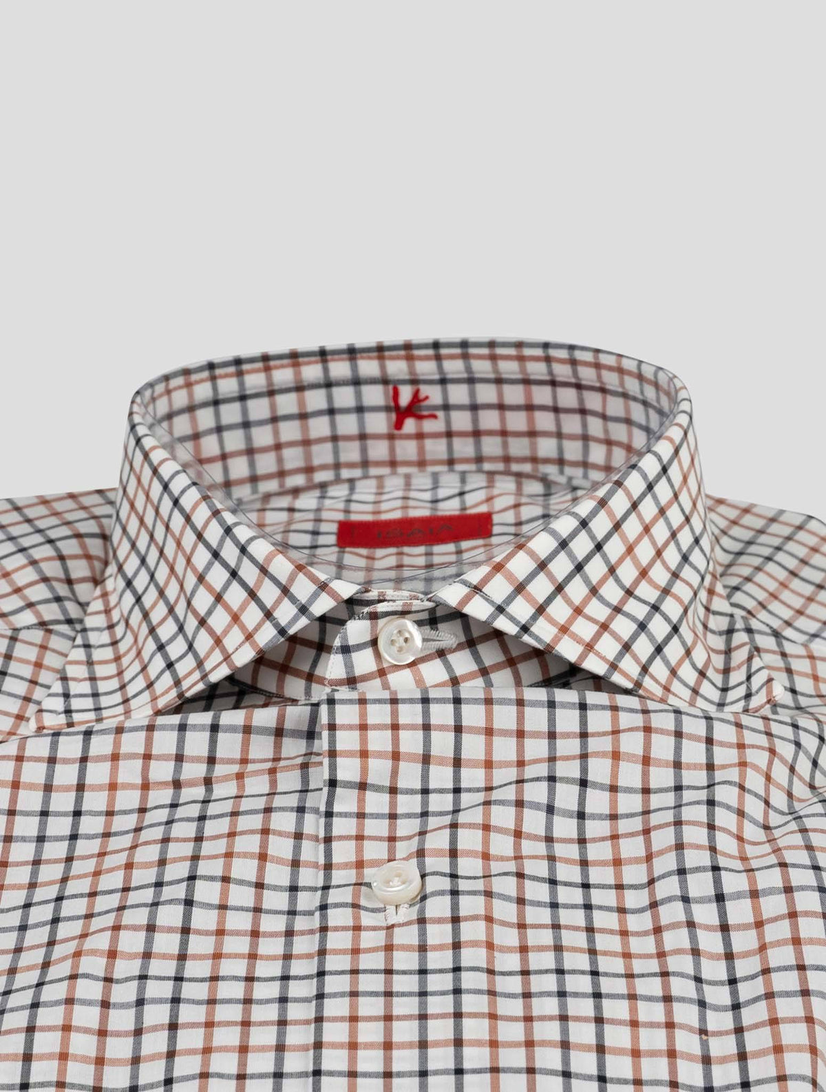 Isaia Isaia Multicolor Cotton Shirt Multicolor 001