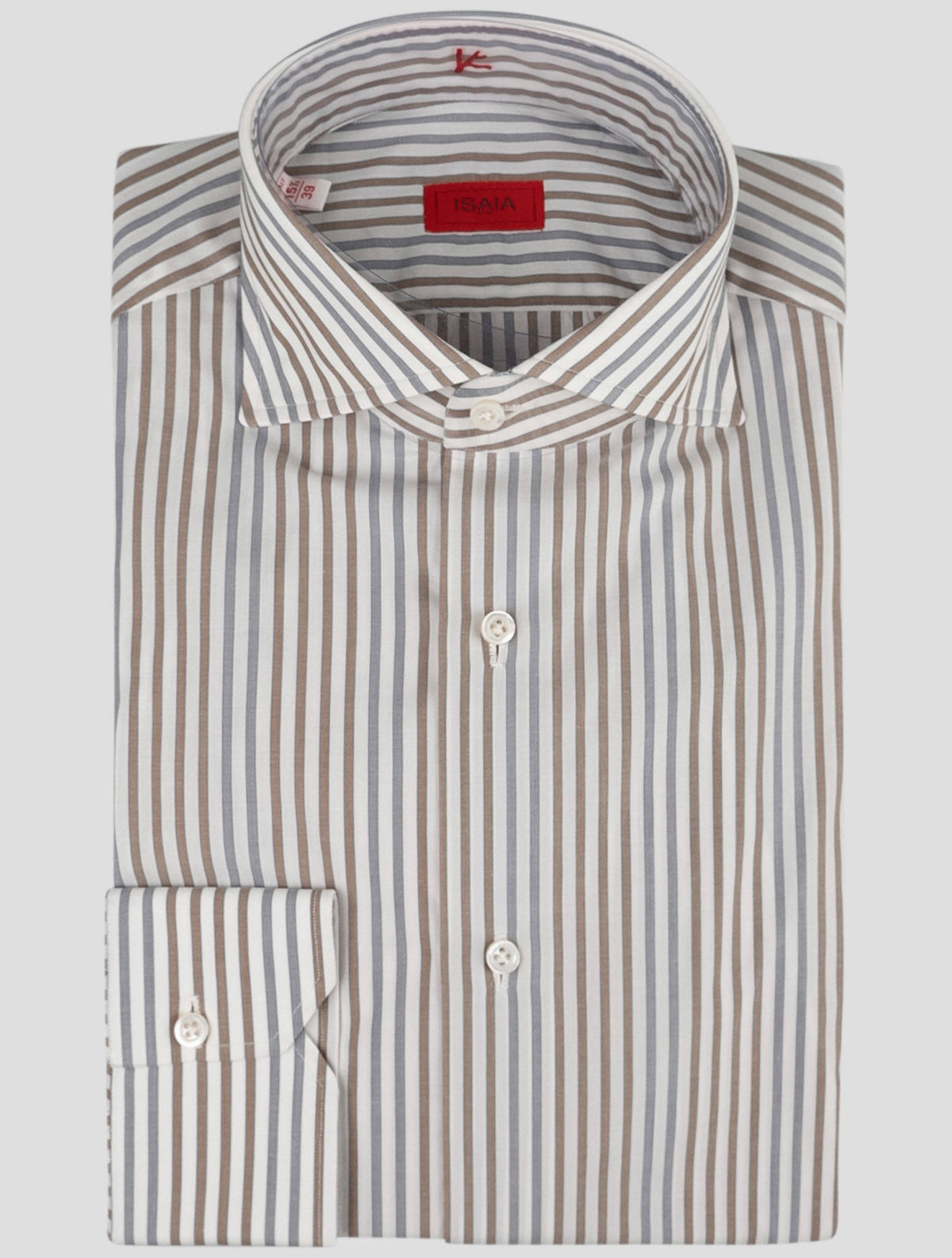 Isaia Multicolor Cotton Shirt
