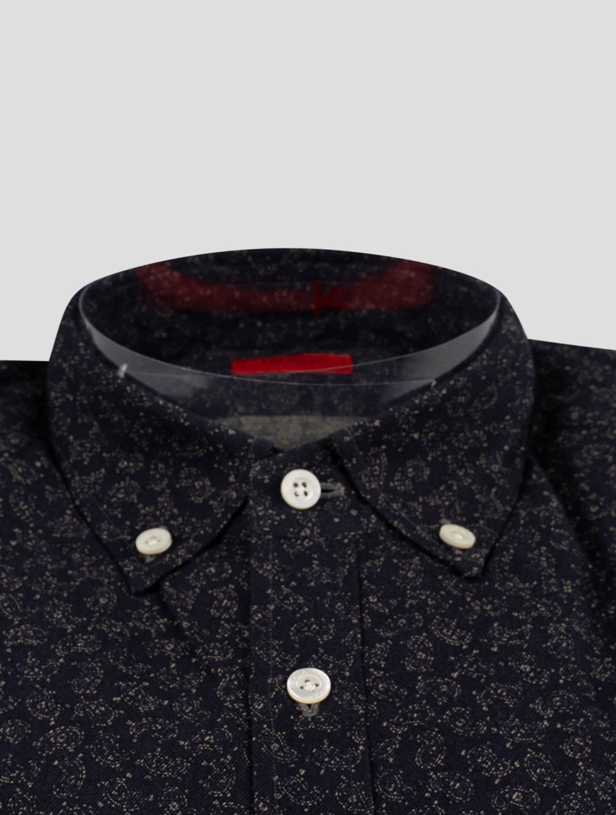 Isaia Isaia Dark Blue Cotton Shirt Dark Blue 001