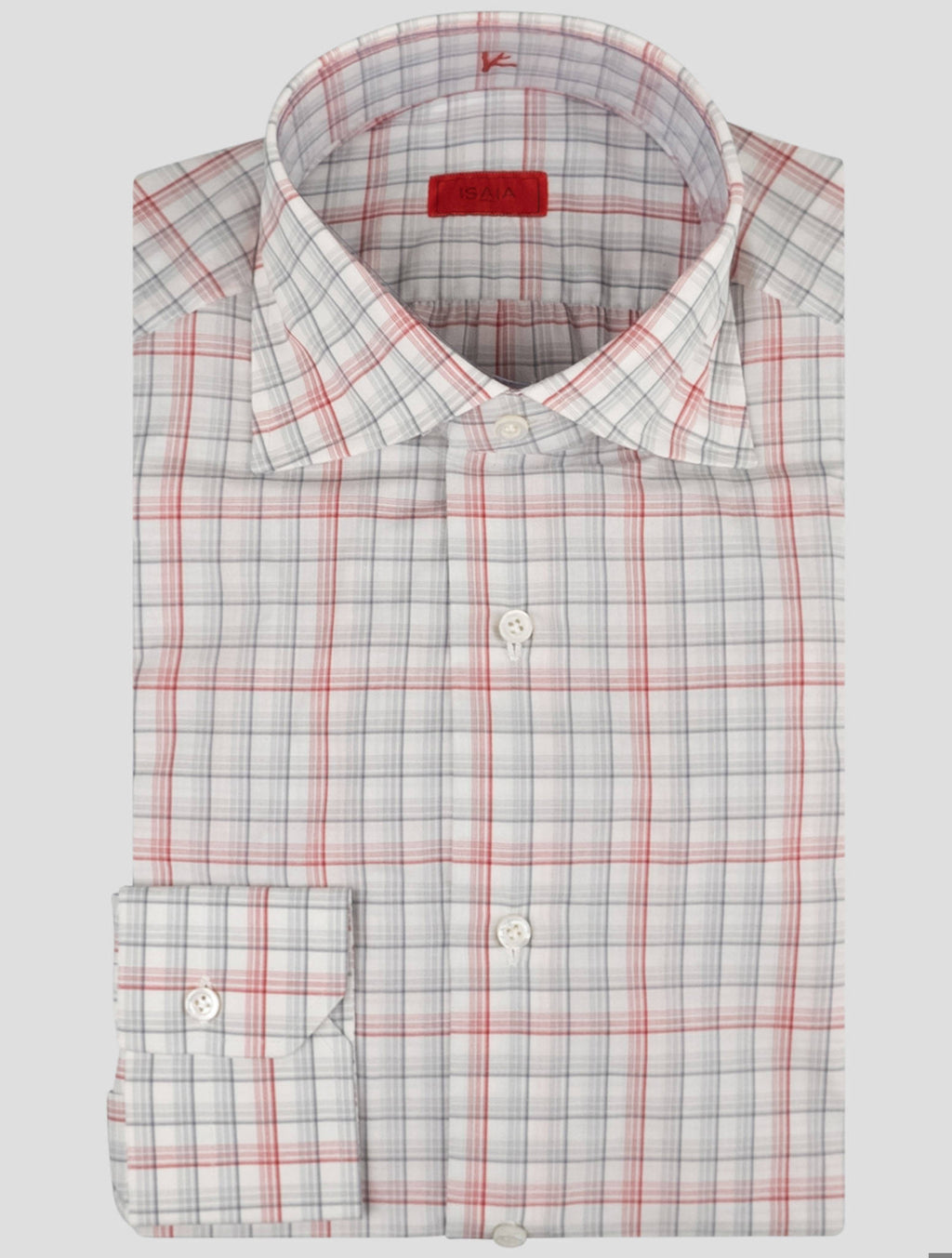 Isaia Multicolor Cotton Shirt