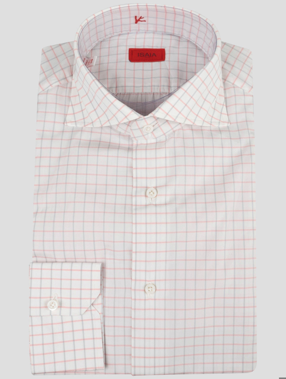 Isaia Multicolor Cotton Shirt
