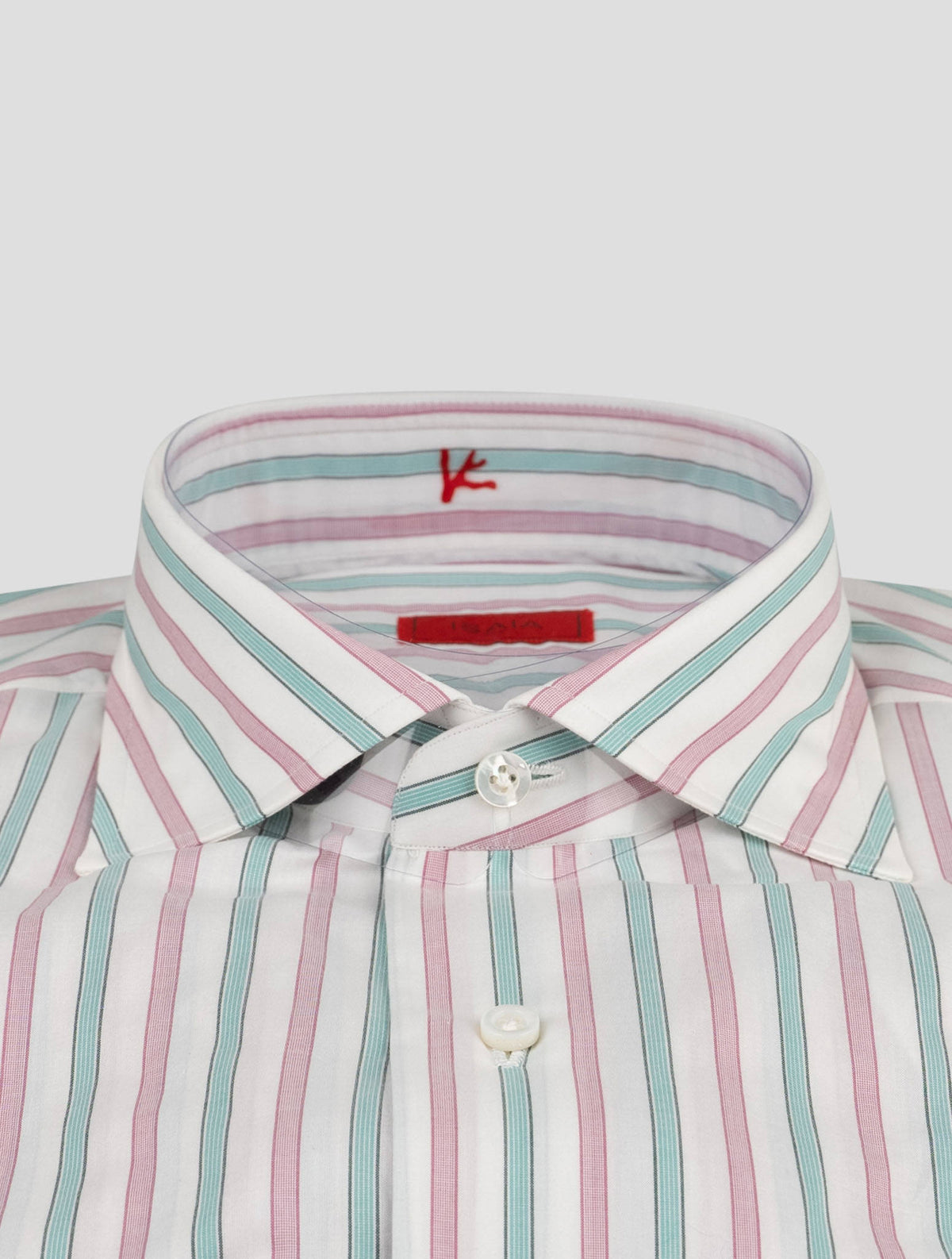 Isaia Isaia Multicolor Cotton Shirt Multicolor 001