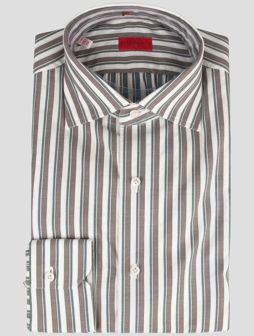 Isaia Multicolor Cotton Shirt