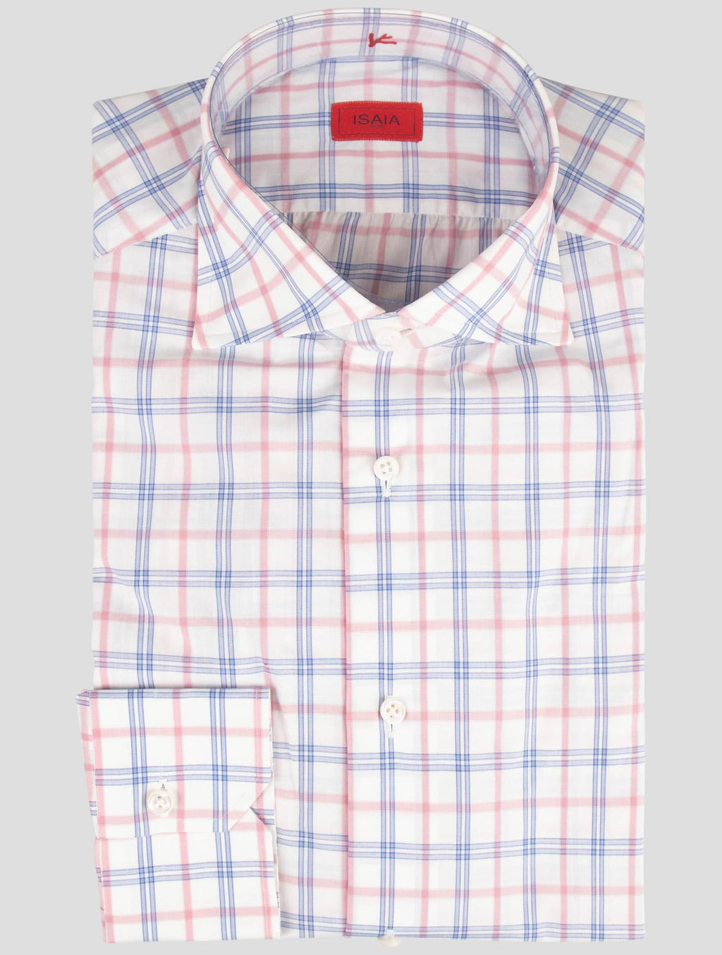 Isaia Multicolor Cotton Shirt