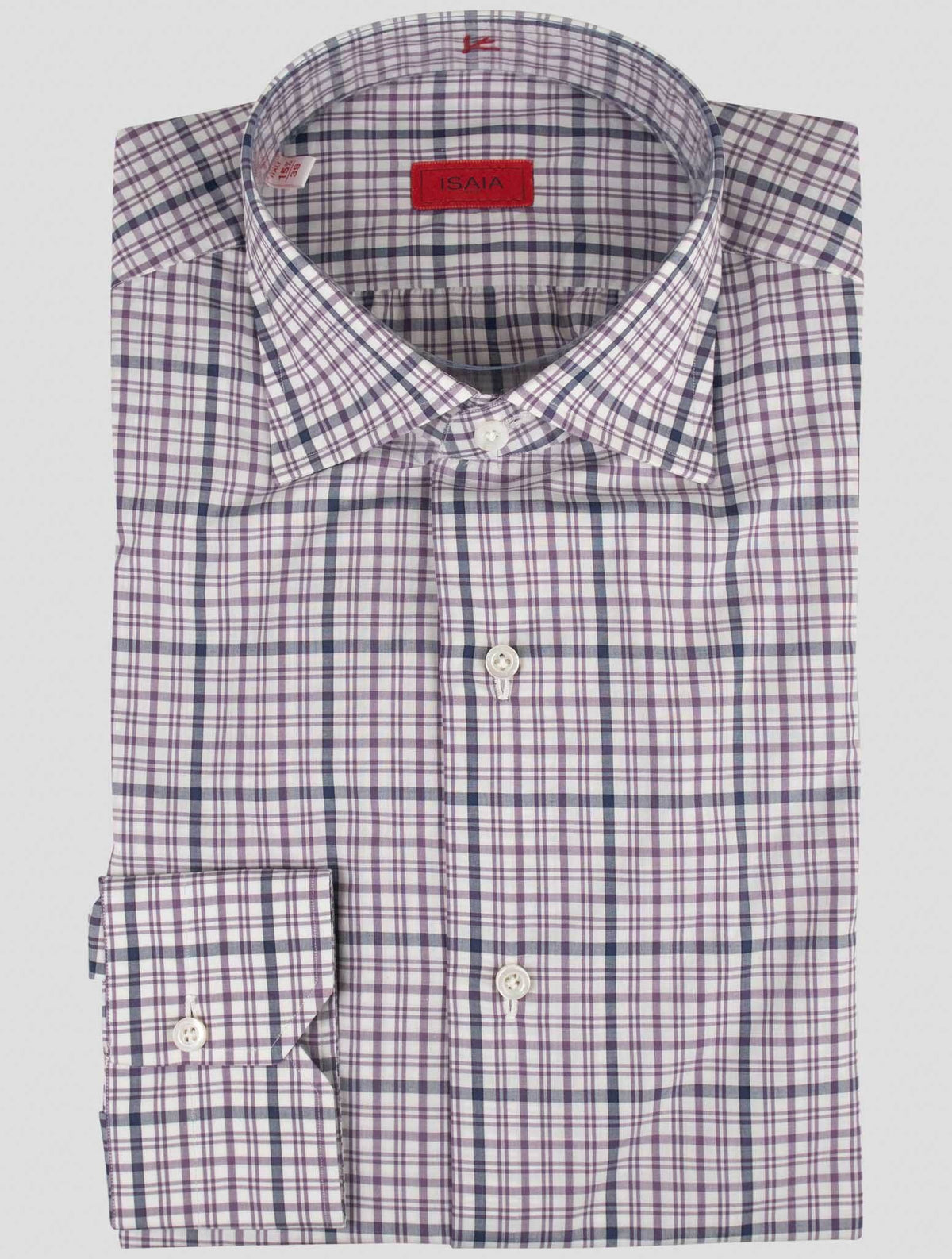 Isaia Multicolor Cotton Shirt