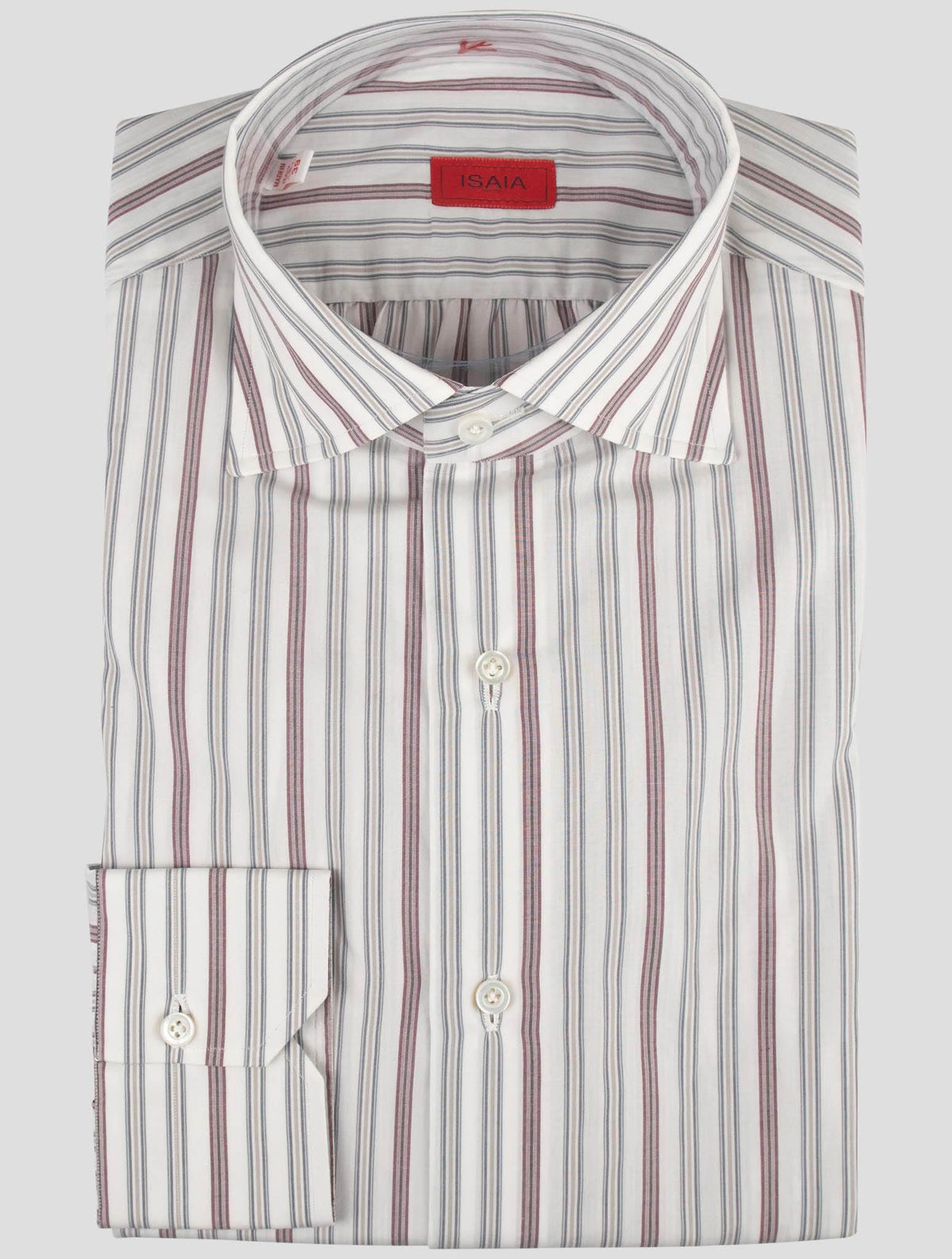 Isaia Multicolor Cotton Shirt