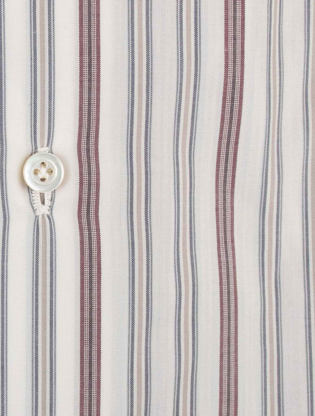 Isaia Multicolor Cotton Shirt