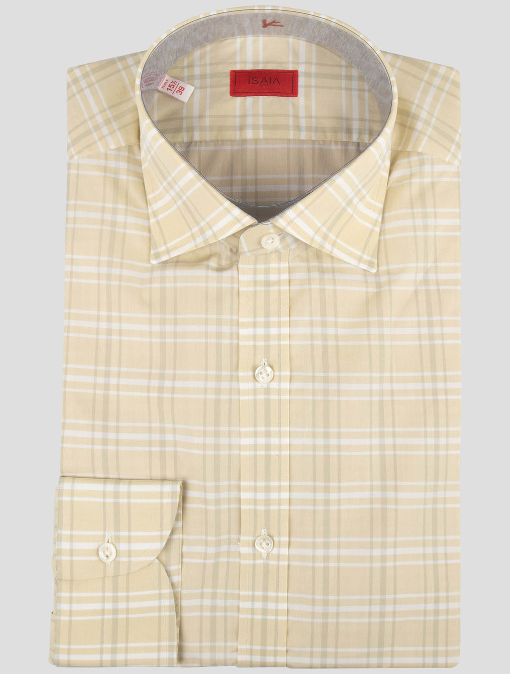Isaia Multicolor Cotton Shirt