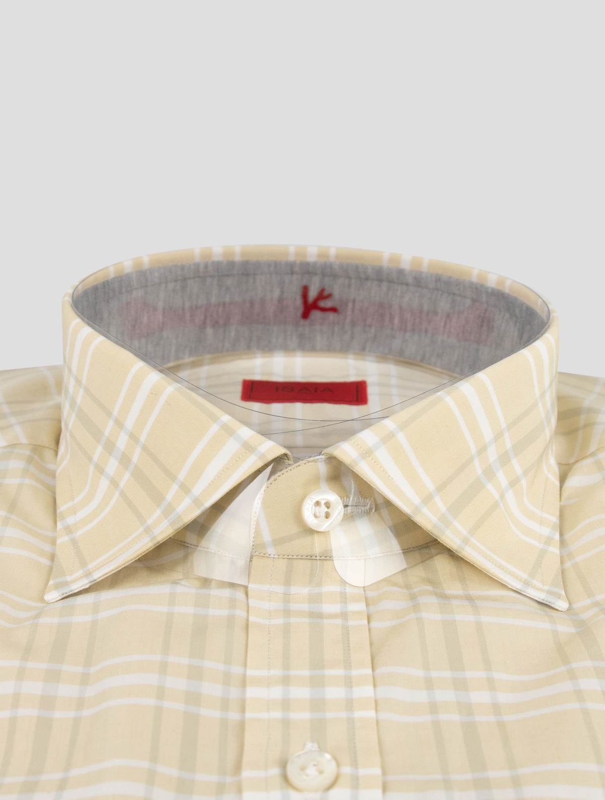 Isaia Isaia Multicolor Cotton Shirt Multicolor 001
